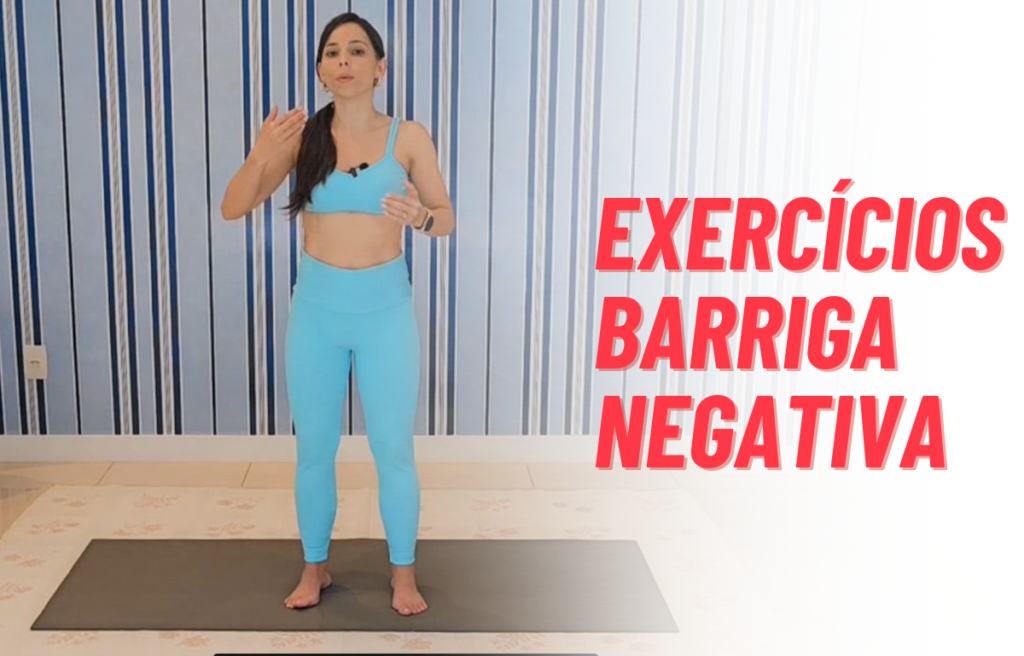 exercícios barriga negativa