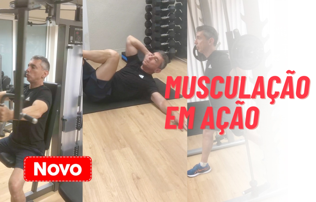 musculação em ação